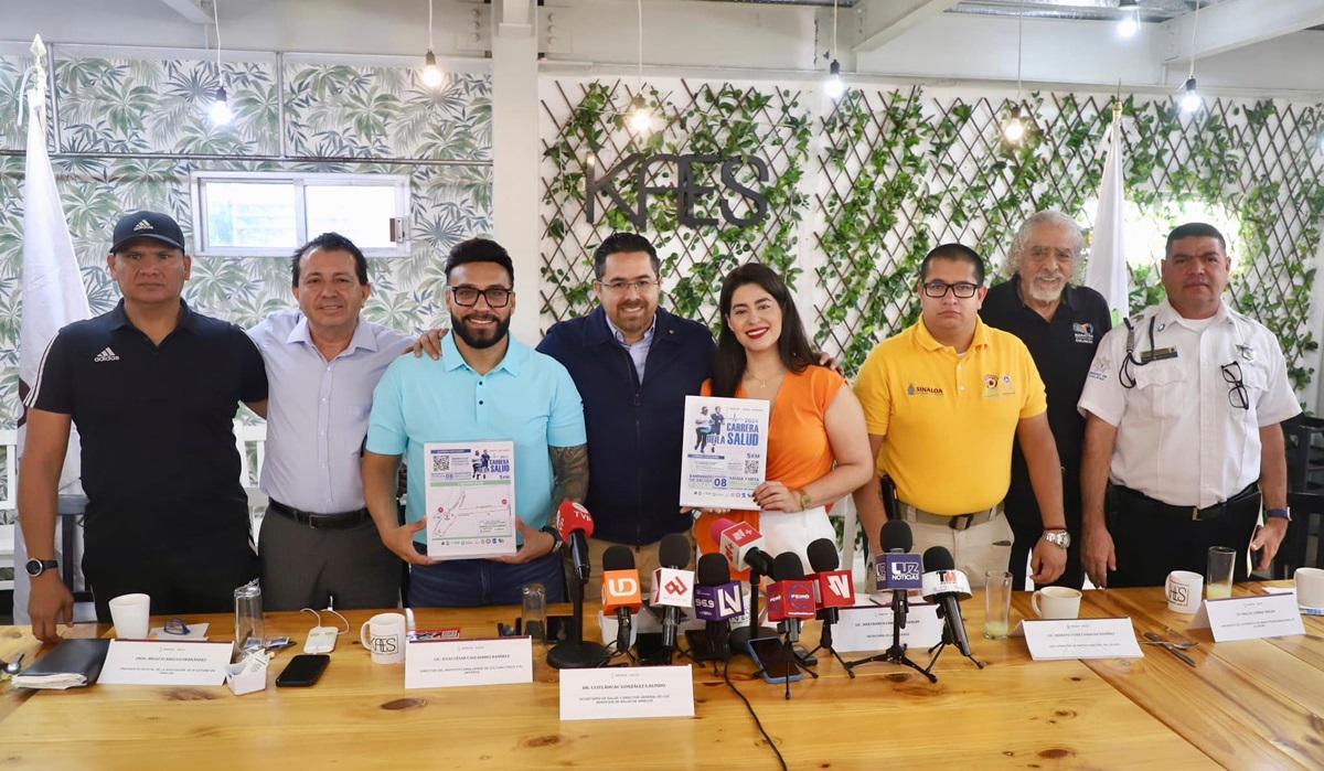 Presentan la Carrera por la Salud, por una menstruación digna para todas