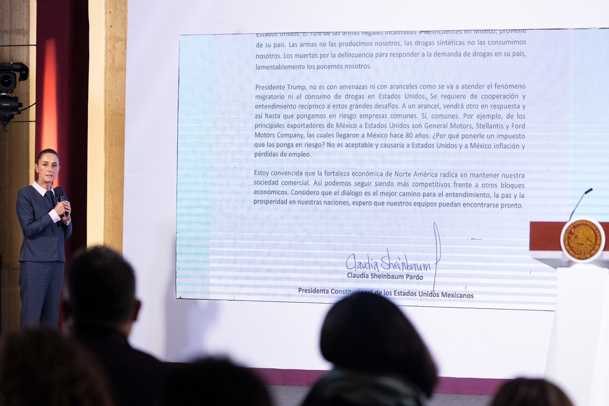 ‘Los muertos por la delincuencia para atender la demanda de drogas en EU, los ponemos nosotros’: Sheinbaum a Trump
