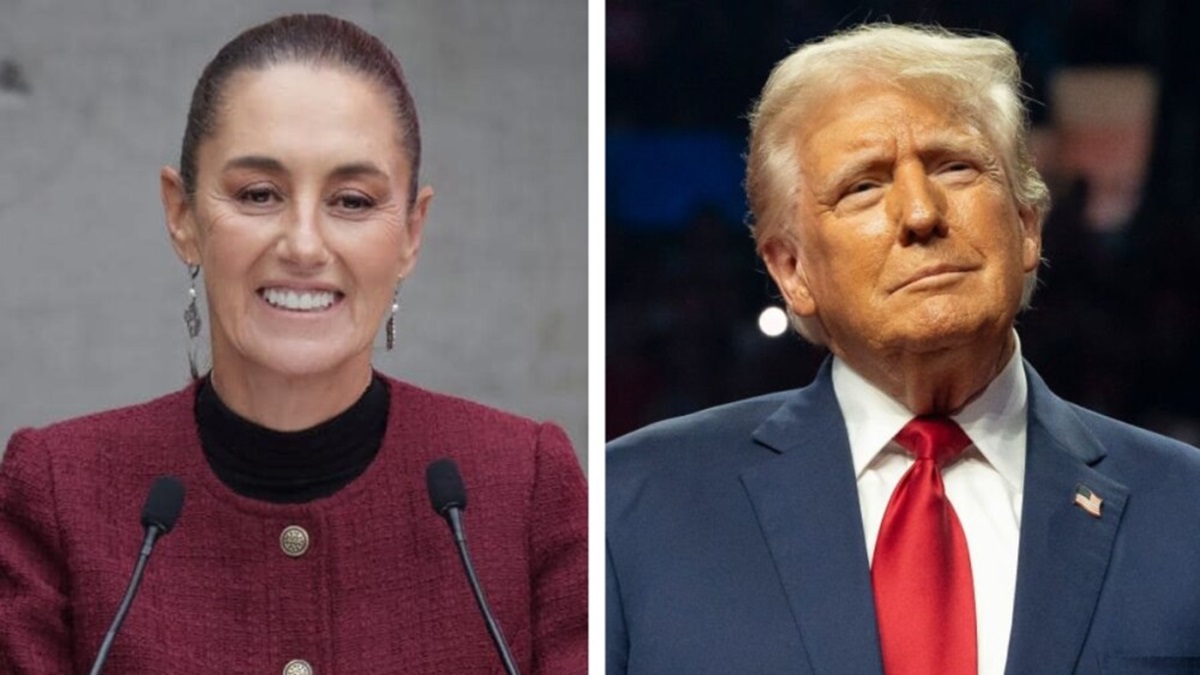 Trump dice que México obedece a EE.UU.; Sheinbaum responde: “Aquí manda el pueblo”