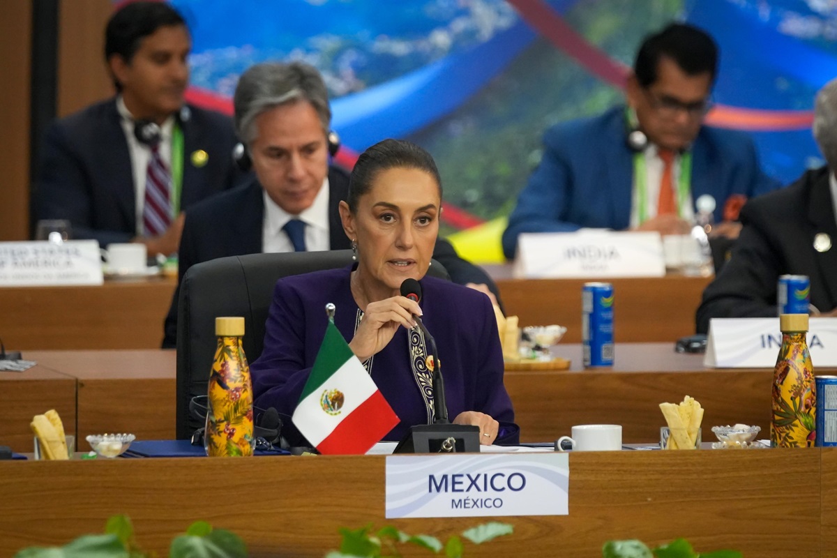 En el G20, Claudia Sheinbaum llama a sembrar vida, en lugar de guerras; esta es su propuesta