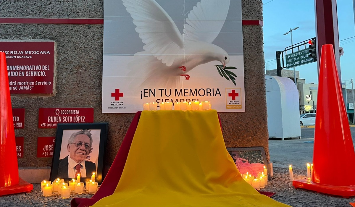 Cruz Roja Guasave honra a las víctimas de tránsito