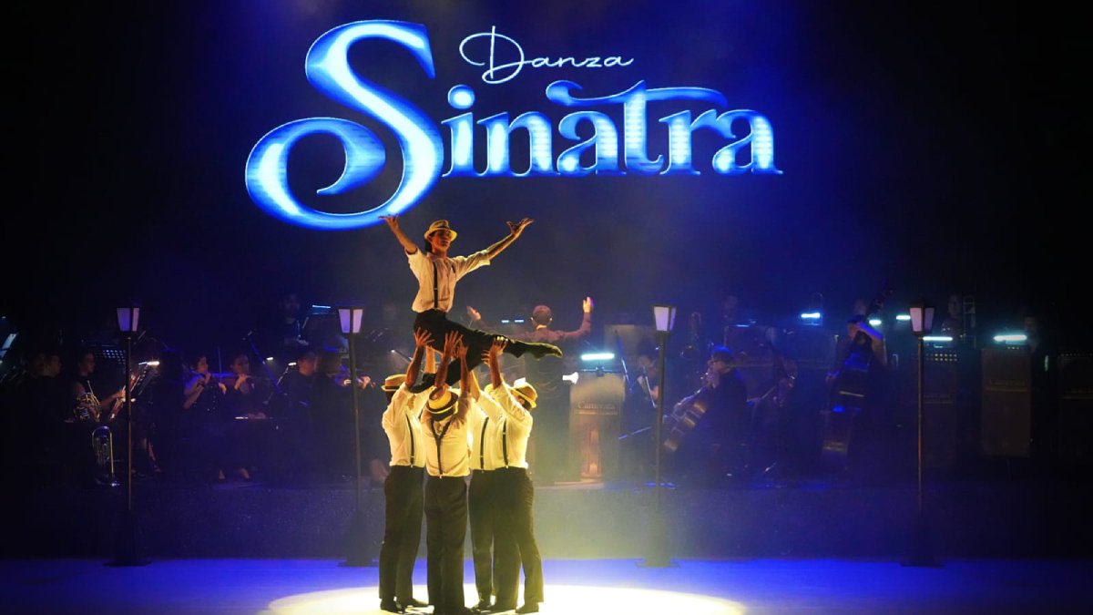 Danza Sinatra: un éxito el tributo inolvidable al Rey del Swing en el Teatro Ángela Peralta de Mazatlán