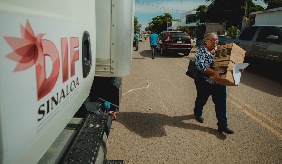 DIF Sinaloa ha entregado más de 13 mil despensas en comunidades pesqueras