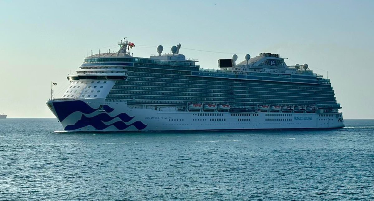 Mazatlán, anfitrión de más de 5 mil visitantes con el Discovery Princess de este martes