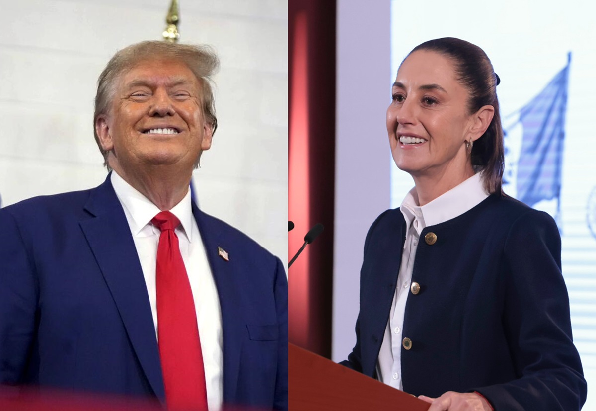 Sheinbaum–Trump: Así fue la primera llamada de la presidenta de México con el mandatario reelecto