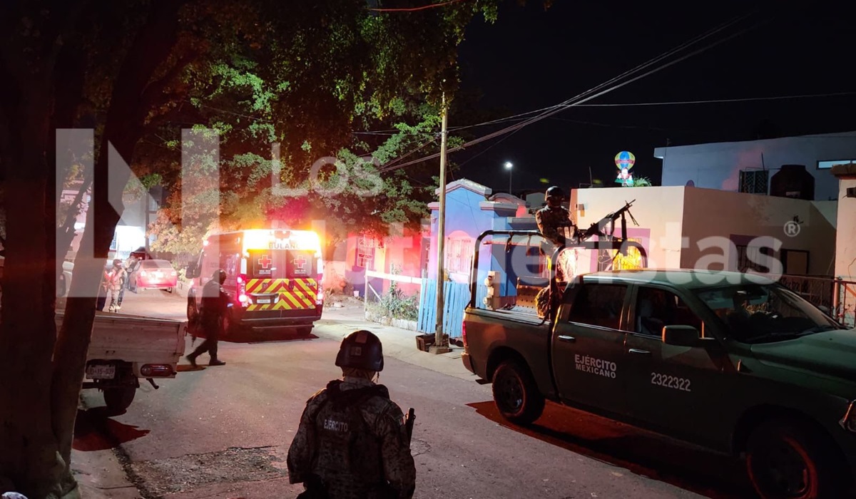 Asesinan a balazos a un hombre afuera de una ‘jugada’ en Villa Bonita, Culiacán