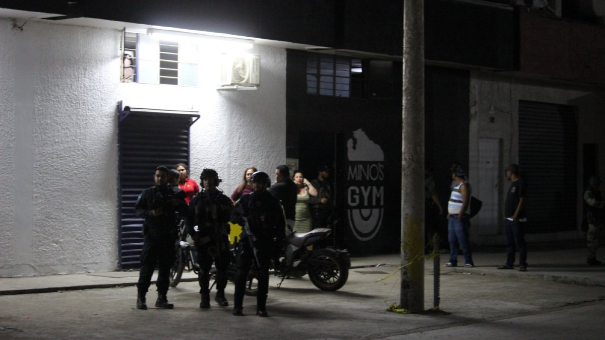 Ejecutan a balazos a un hombre al interior de un gimnasio en Mazatlán