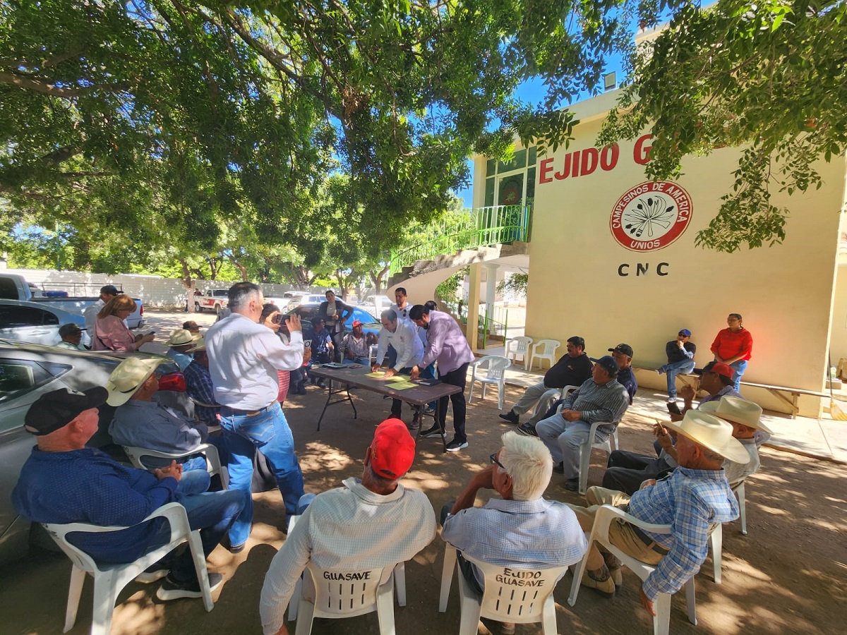 ¡En beneficio de los ejidatarios! Oftavisión y Ejido Guasave firman convenio