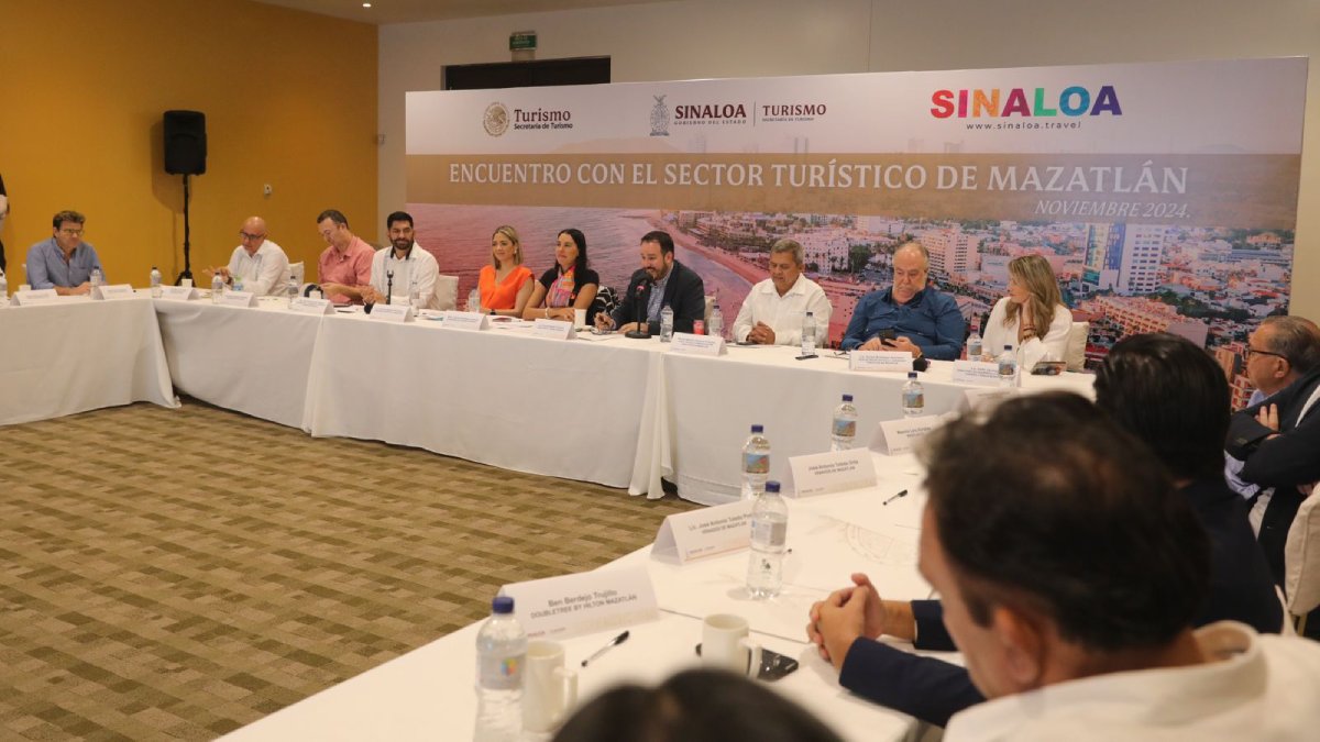 Se compromete Sectur Federal con Mazatlán reconociendo sus avances en materia turística