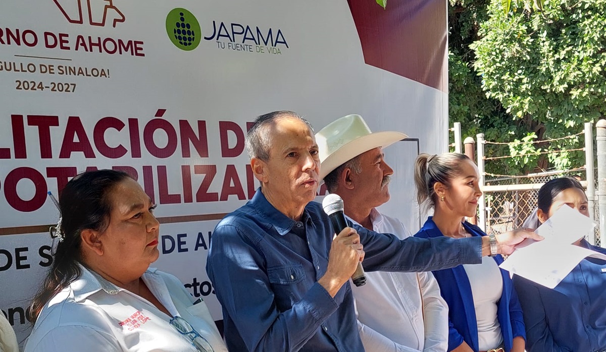 Entregan rehabilitación eléctrica de planta potabilizadora de agua en San José Ahome