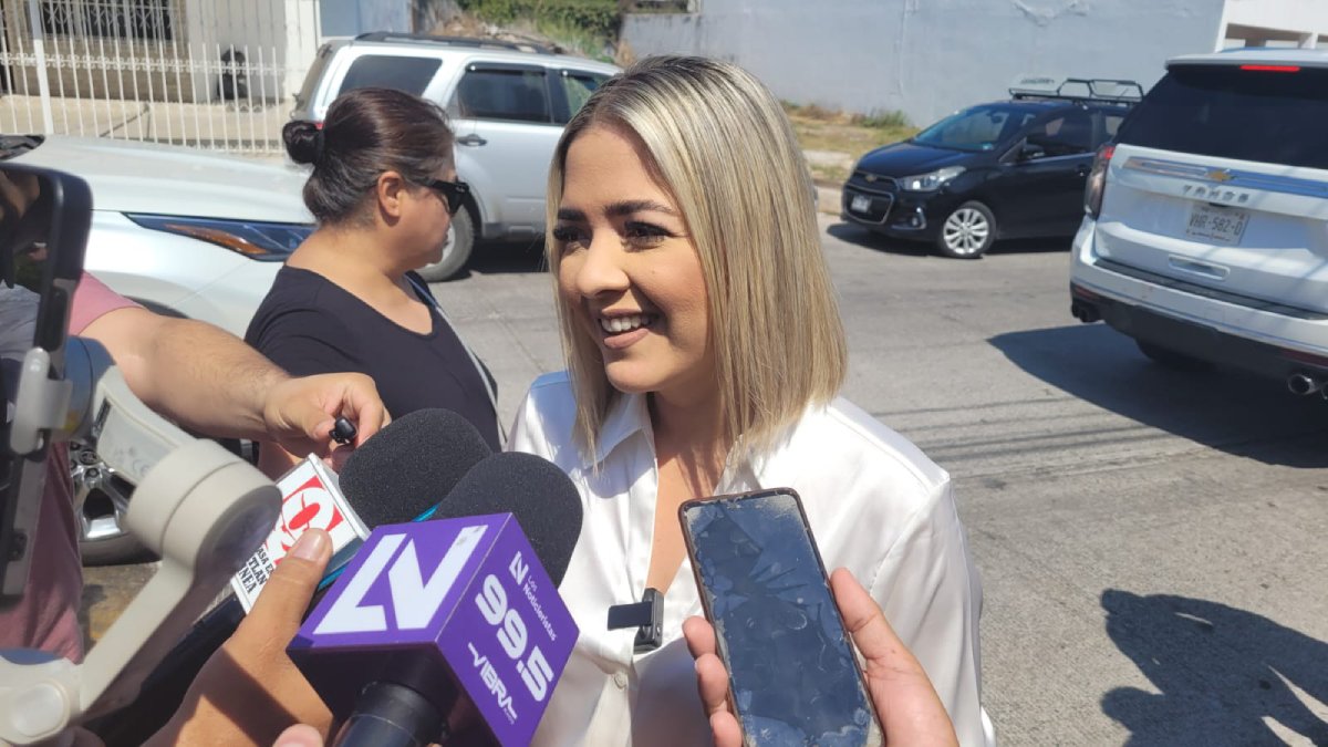 La alcaldesa de Mazatlán asegura que tras hechos violentos continuarán trabajando con las autoridades