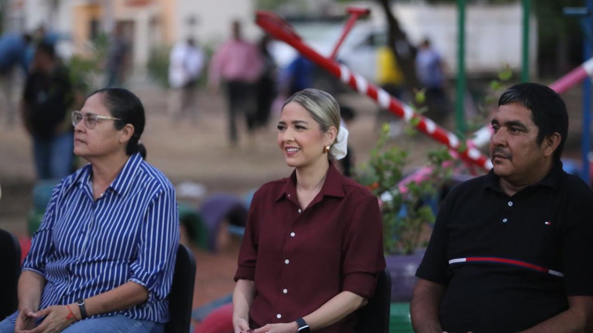 Arranca Estrella Palacios programa ‘Que Bonito Mazatlán’ con juegos infantiles en Arboledas INVIES