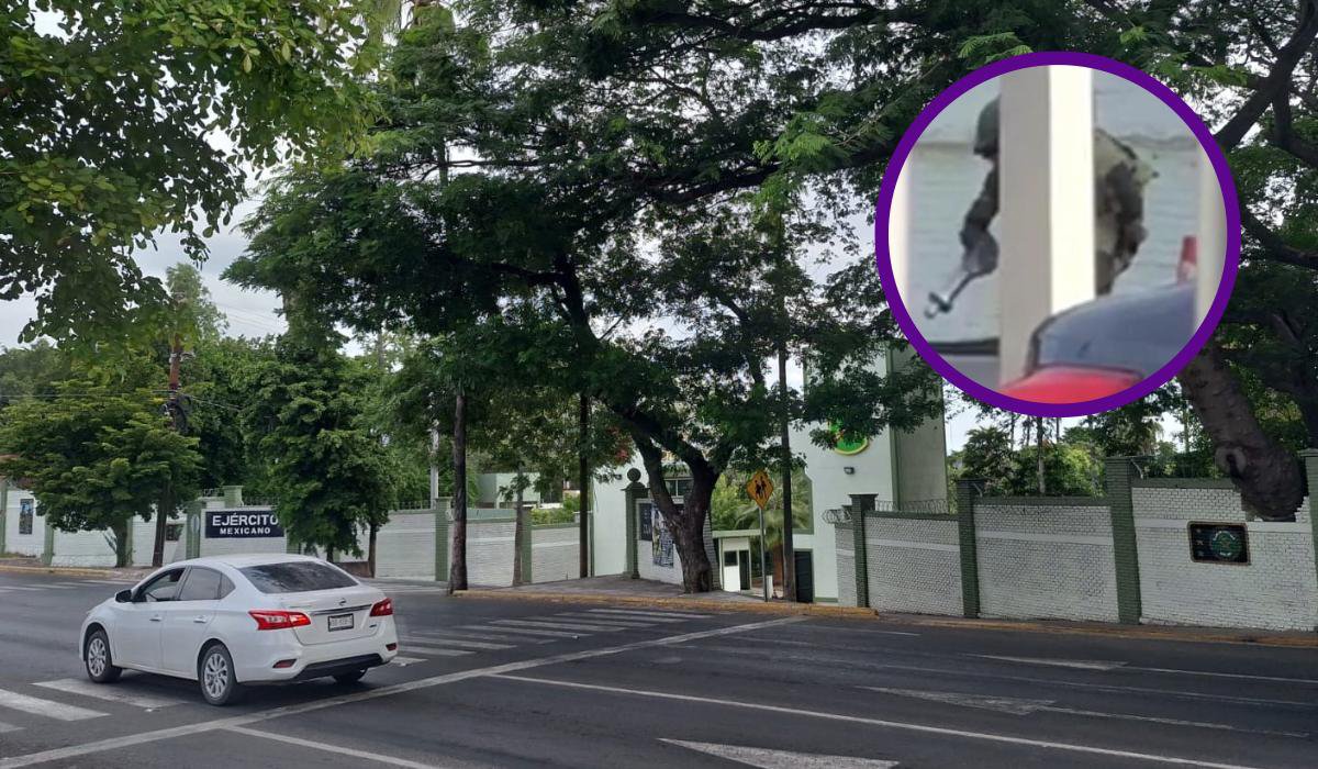 Detona el Ejército de forma controlada, explosivo hallado afuera del cuartel militar de Culiacán