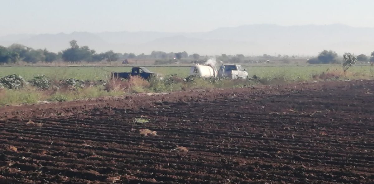 Se registra fuga de amoniaco en Palos Blancos, Guasave