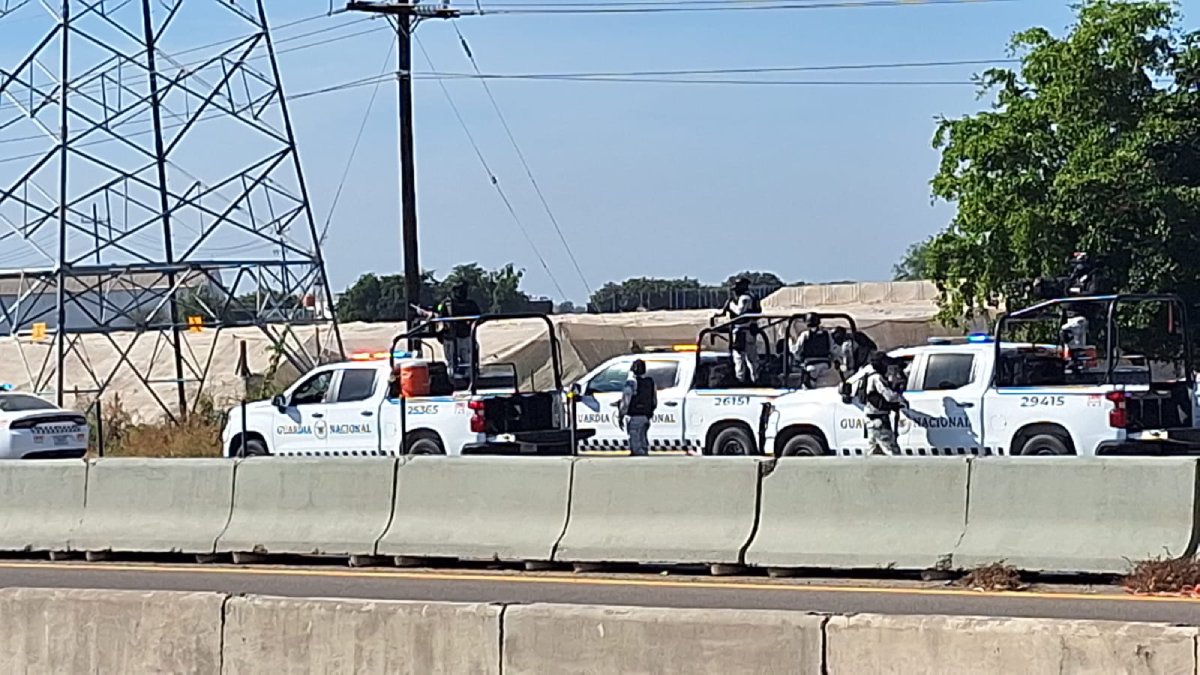 Guardia Nacional despliega su fuerza al sur de Culiacán, tras reporte de enfrentamientos
