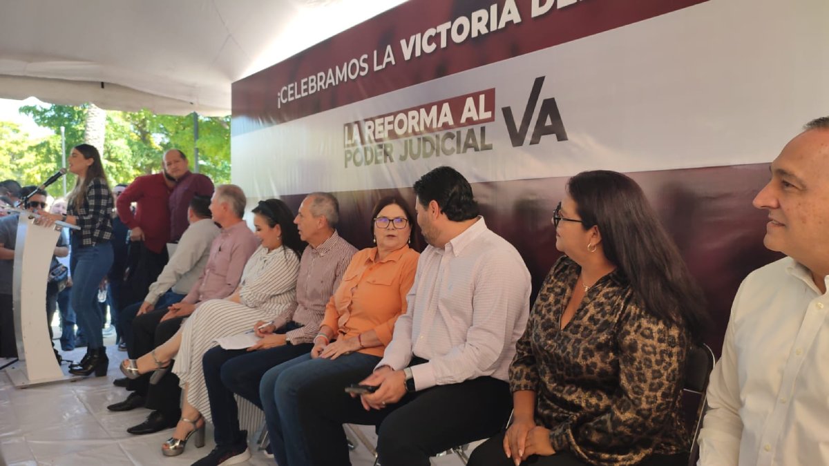 Se cerró un ciclo y conjuró; la reforma judicial es un hecho y va: Imelda Castro