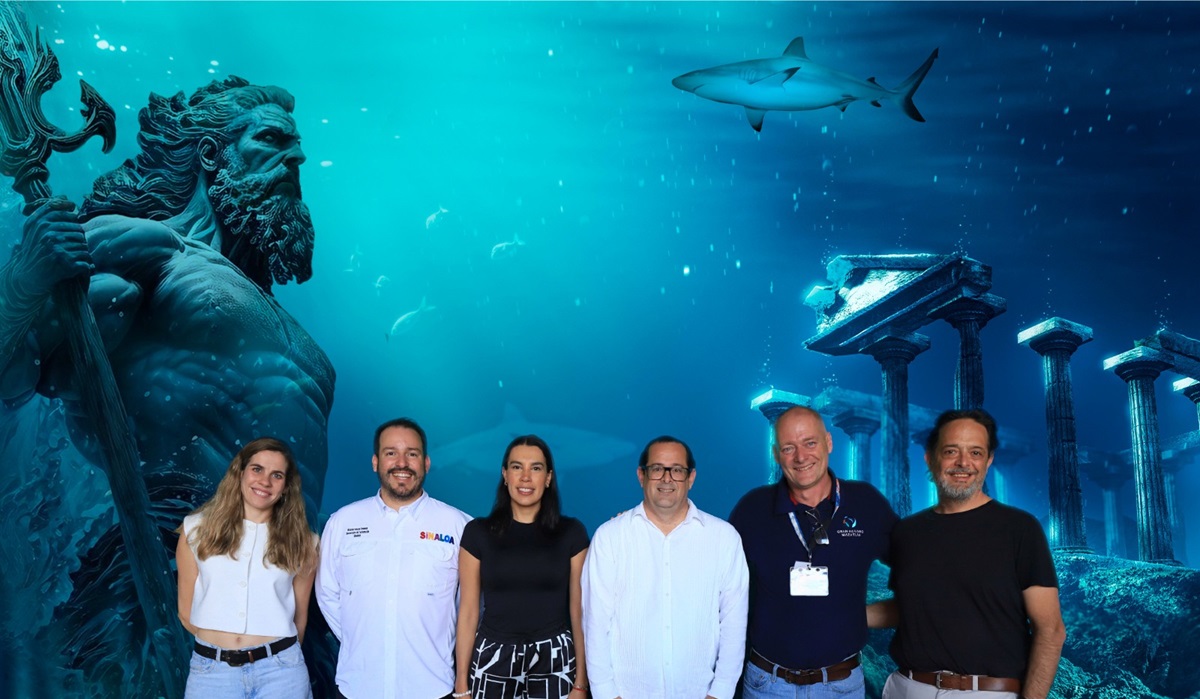 Cautiva el Gran Acuario Mazatlán a la secretaria de Turismo de México, Josefina Rodríguez