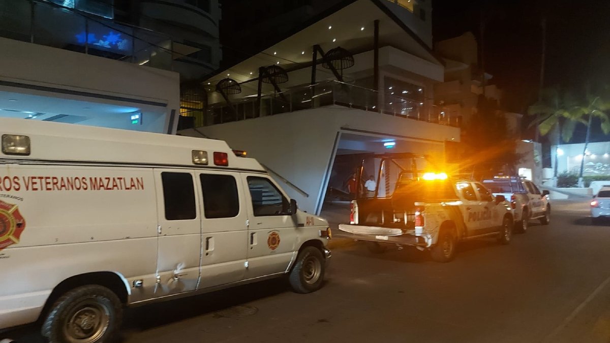 Muere en hospital joven atacado a balazos en un hotel de Zona Dorada en Mazatlán