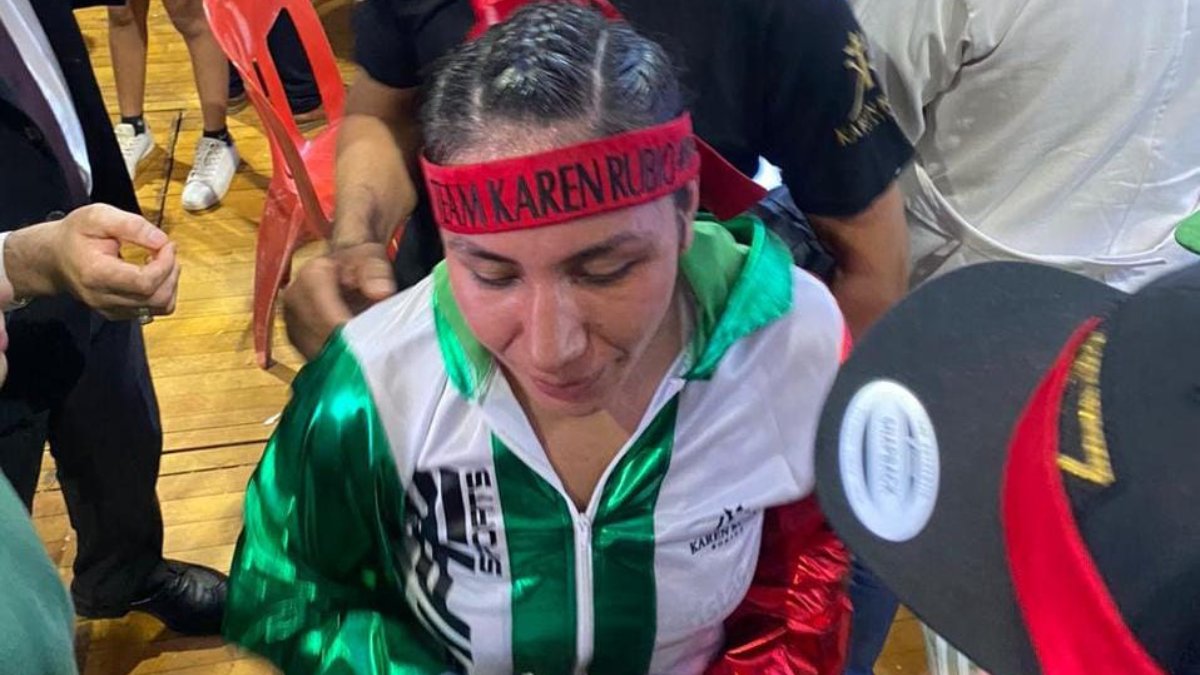 ¡Pelea pareja! Karen Rubio logra el empate en función “La Leyenda Continúa” en Los Mochis