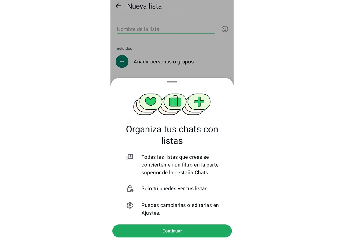 ¿Ya lo notaste? Listas sustituye a filtros en WhatsApp: Crea tus propias clasificaciones de chats