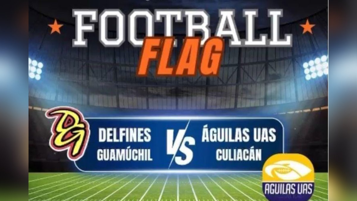 Los Delfines, el primer equipo de Flag Football en Guamúchil, jugará amistoso ante la UAS