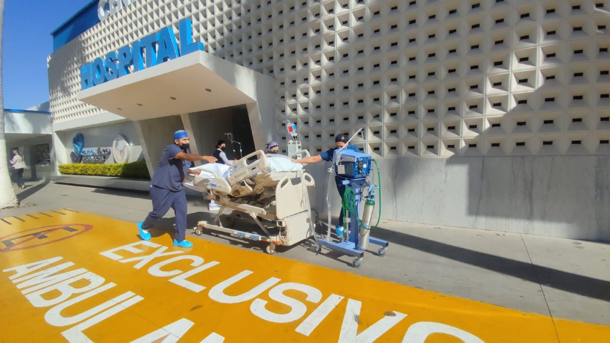 Realizan macrosimulacro en Centro Médico de Los Mochis