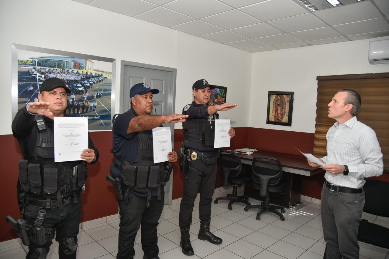 Ratifican mandos de Seguridad en Ahome; se comprometen a continuar en los primeros lugares del país