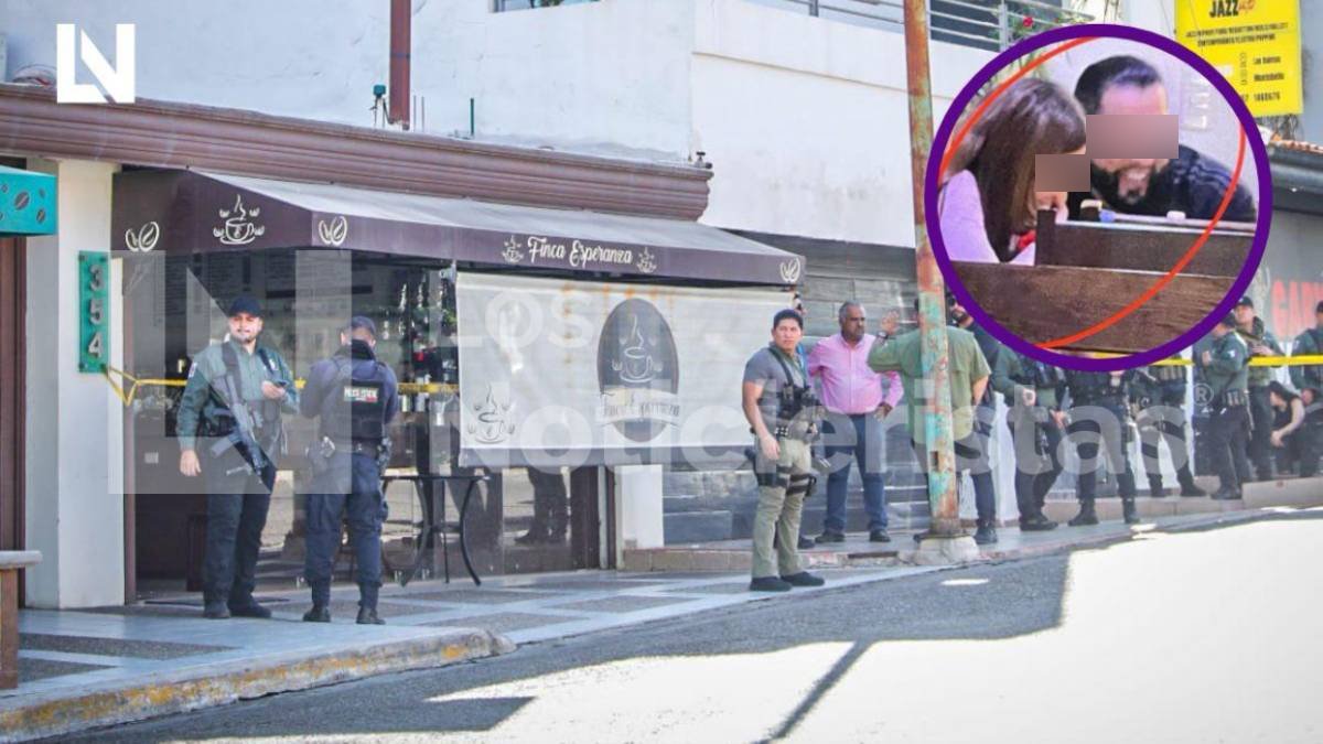 ¡Estaban en otra mesa! Serían víctimas colaterales la pareja muerta en asesinato al exjefe policíaco en café de Culiacán
