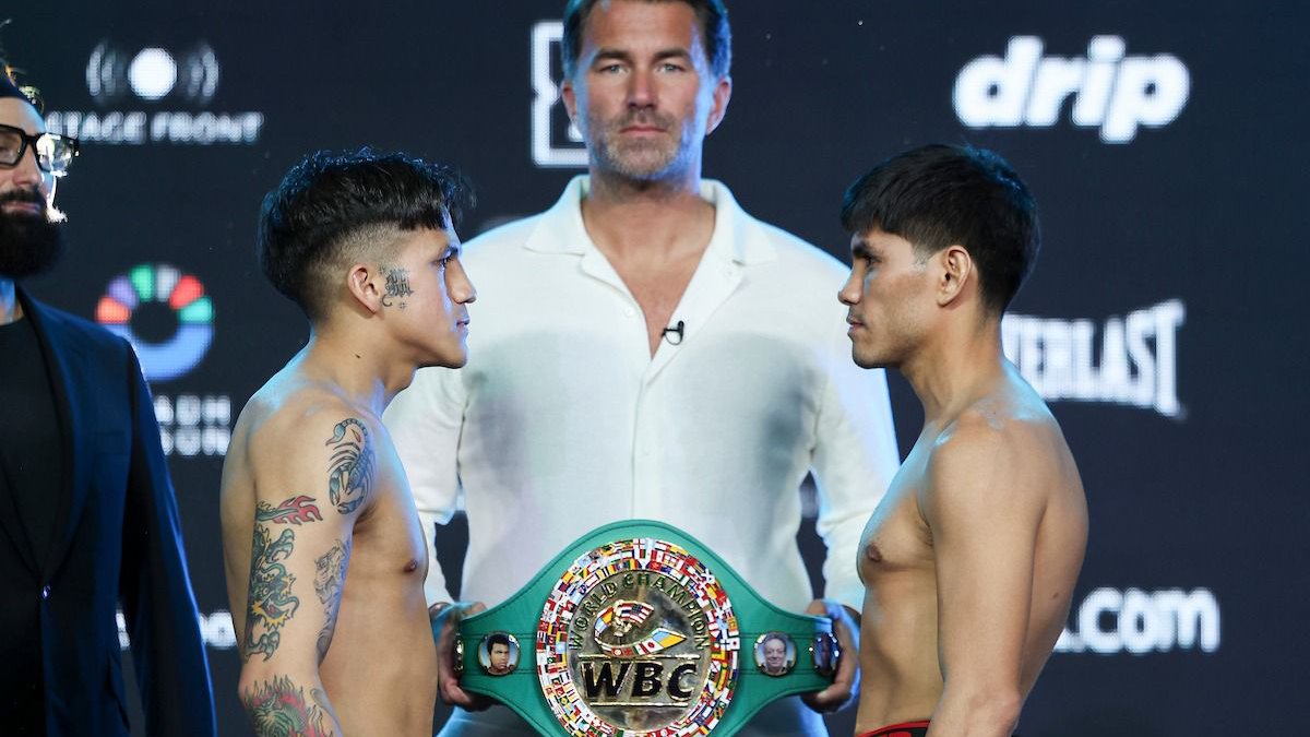 El mazatleco Pedro Guevara y ‘Bam’ Rodríguez vencen la báscula previo a pelea en Philadelphia