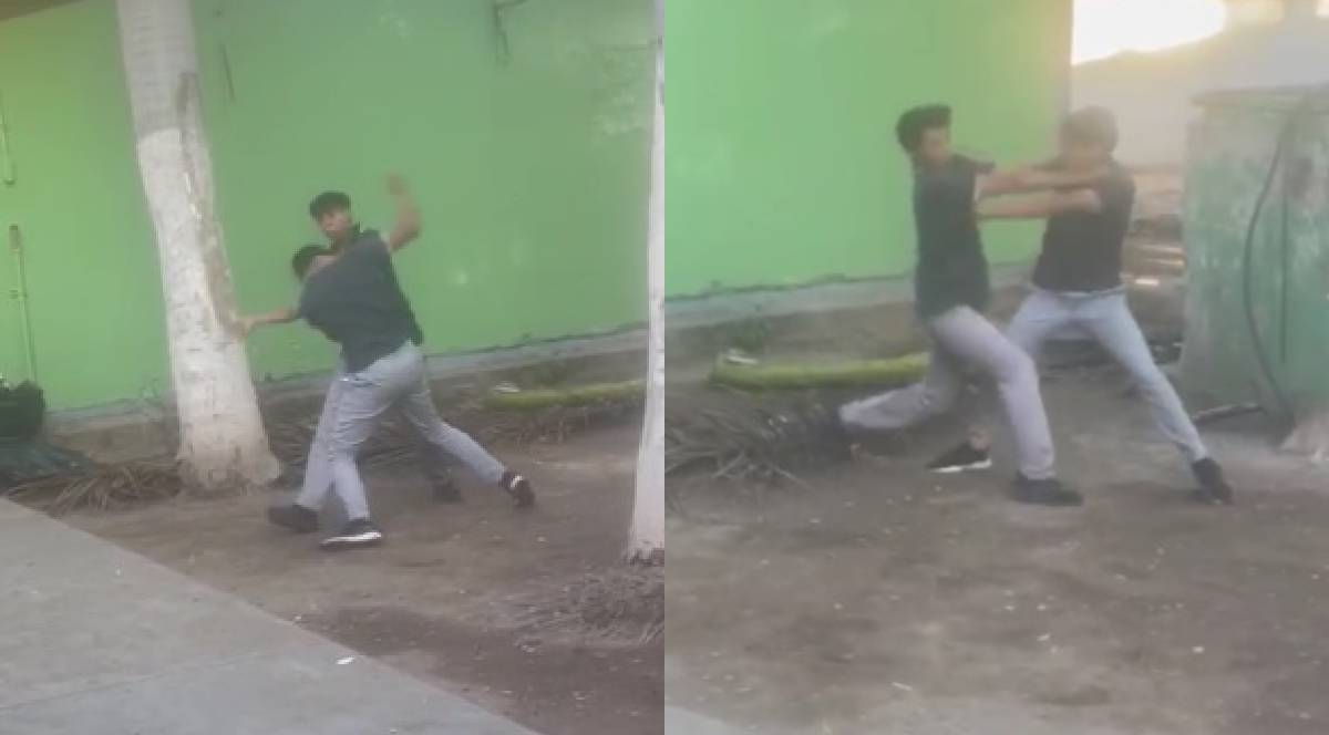 ¡El colmo! Estudiantes del Cobaes 04 de La Higuera de Zaragoza, Ahome, transmiten peleas en vivo por redes sociales