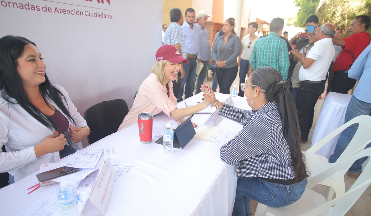 ‘Contigo Mazatlán’ llega a El Quelite de la mano del Gobierno encabezado por Estrella Palacios