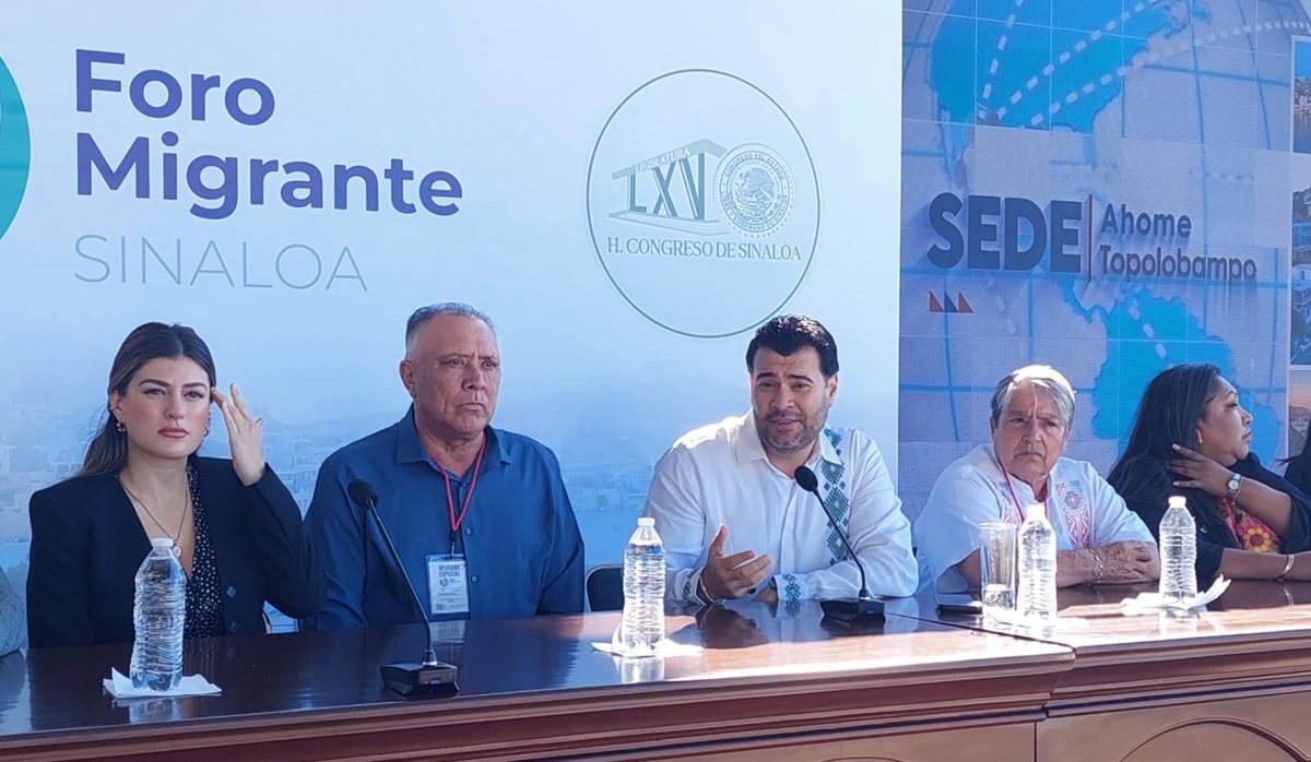Realizan diputados Tercer Foro Migrante en Topolobampo, Sinaloa