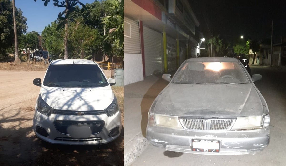 Recuperan dos vehículos con reporte de robo en Bacurimí y en el Centro de Culiacán
