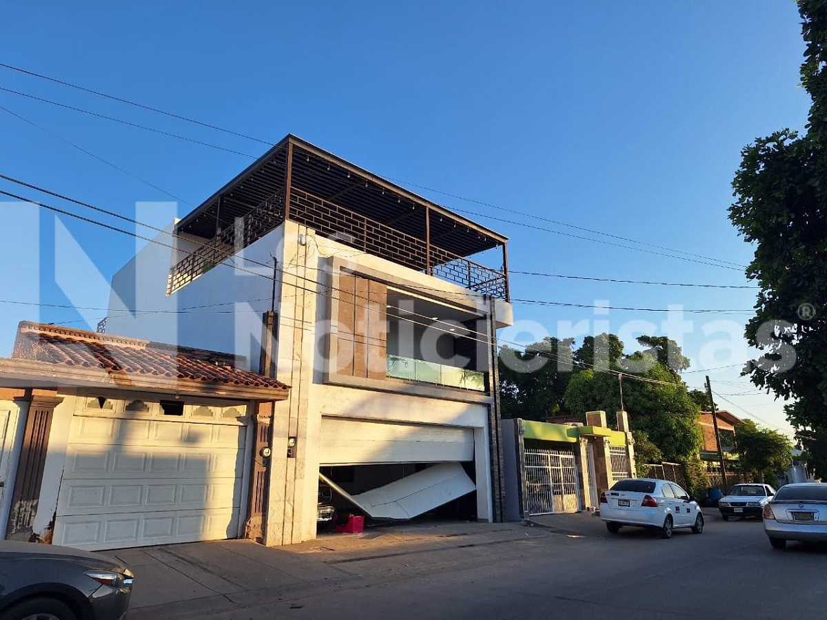 Balean y vandalizan residencia en la CNOP de Culiacán