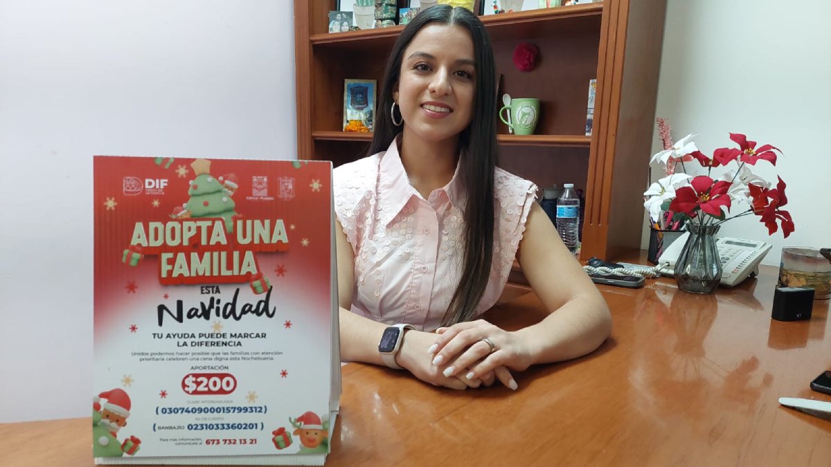 A favor de los más vulnerables, DIF Salvador Alvarado, anuncia el programa de Adopta a una Familia esta Navidad