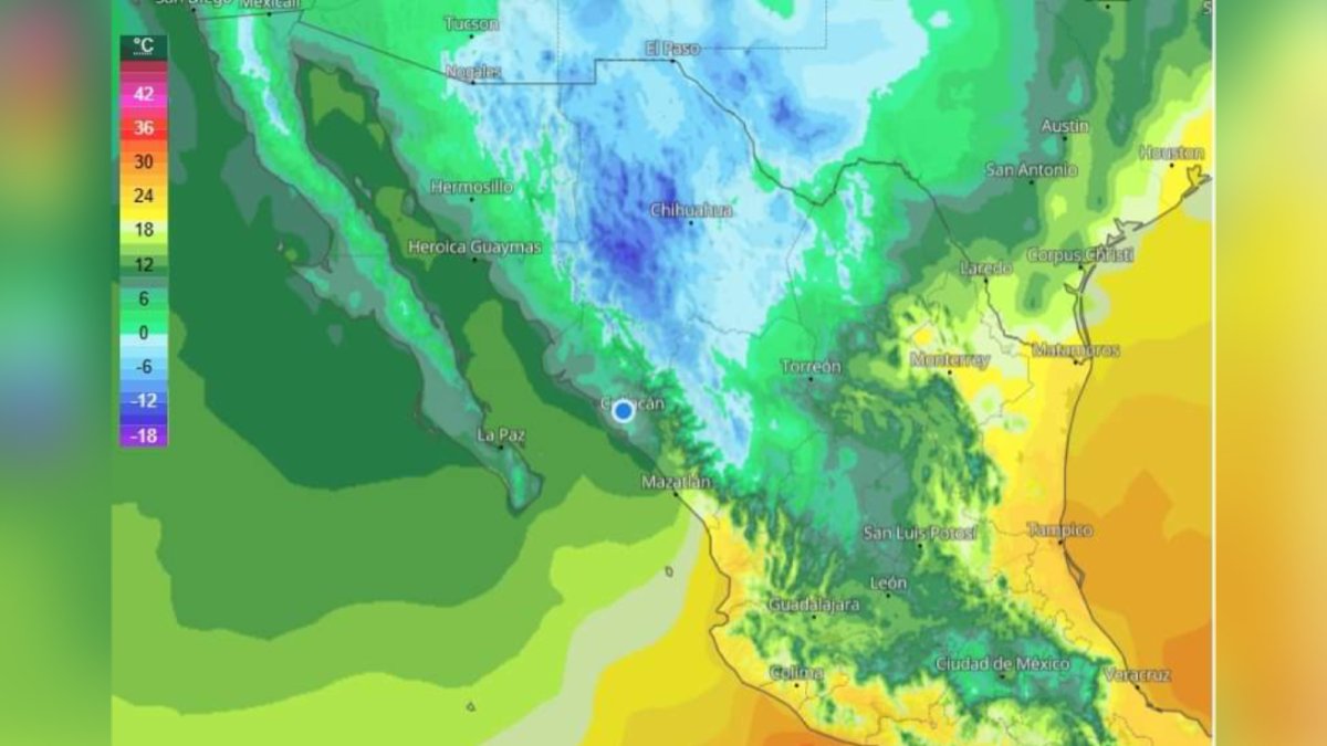 ¿Ya sacó la del tigre? Temperaturas de hasta -2 grados estima especialista para este lunes en Sinaloa