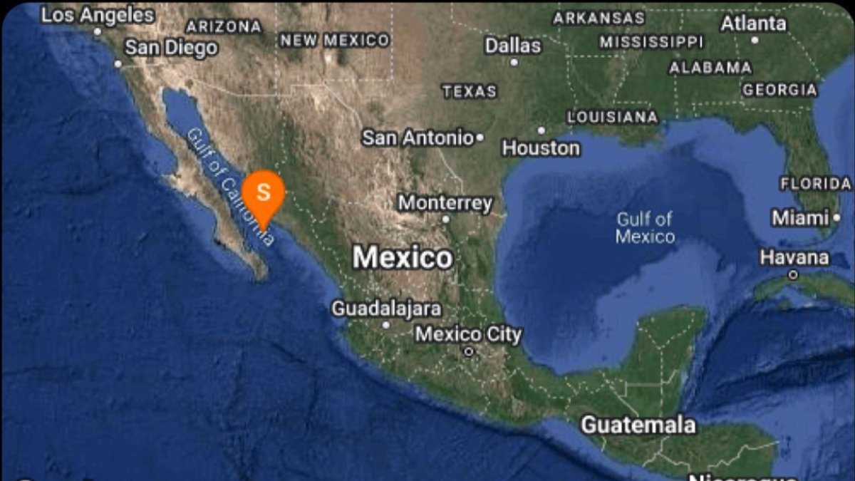 Se registra sismo en Los Mochis, Sinaloa magnitud 4.2