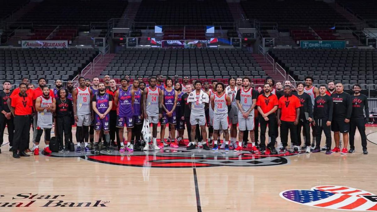 Del Cibacopa a la G League, Venados enfrentó a los Vipers en Texas