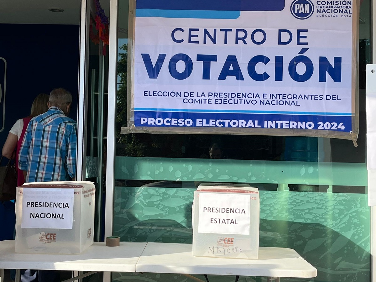 Participan militantes del PAN en Guasave para renovar dirigencia nacional y estatal