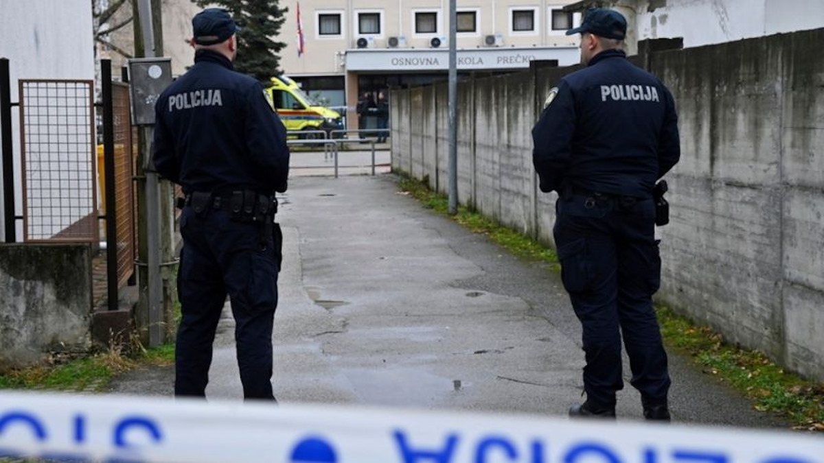 Ataque armado en escuela de Croacia deja una niña fallecida y varios heridos