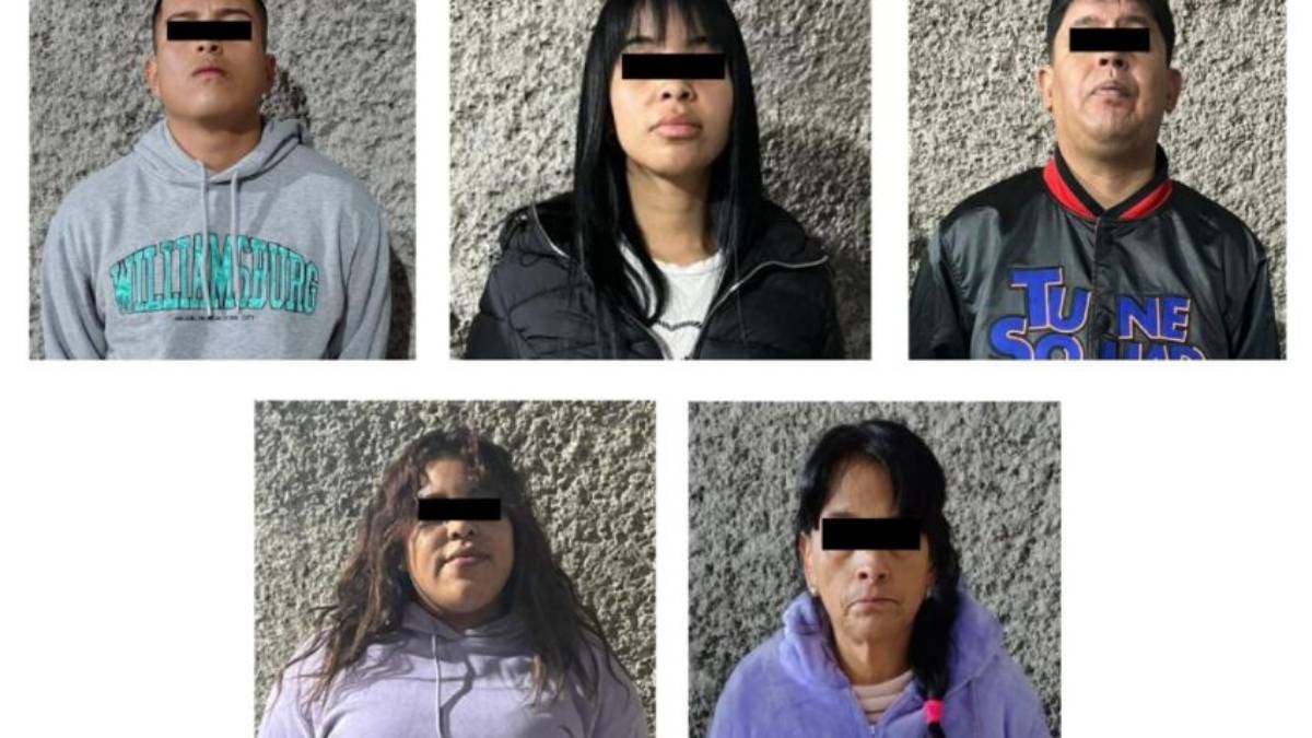 Detienen a 5 integrantes del Cártel de Tláhuac en CDMX con drogas y armas