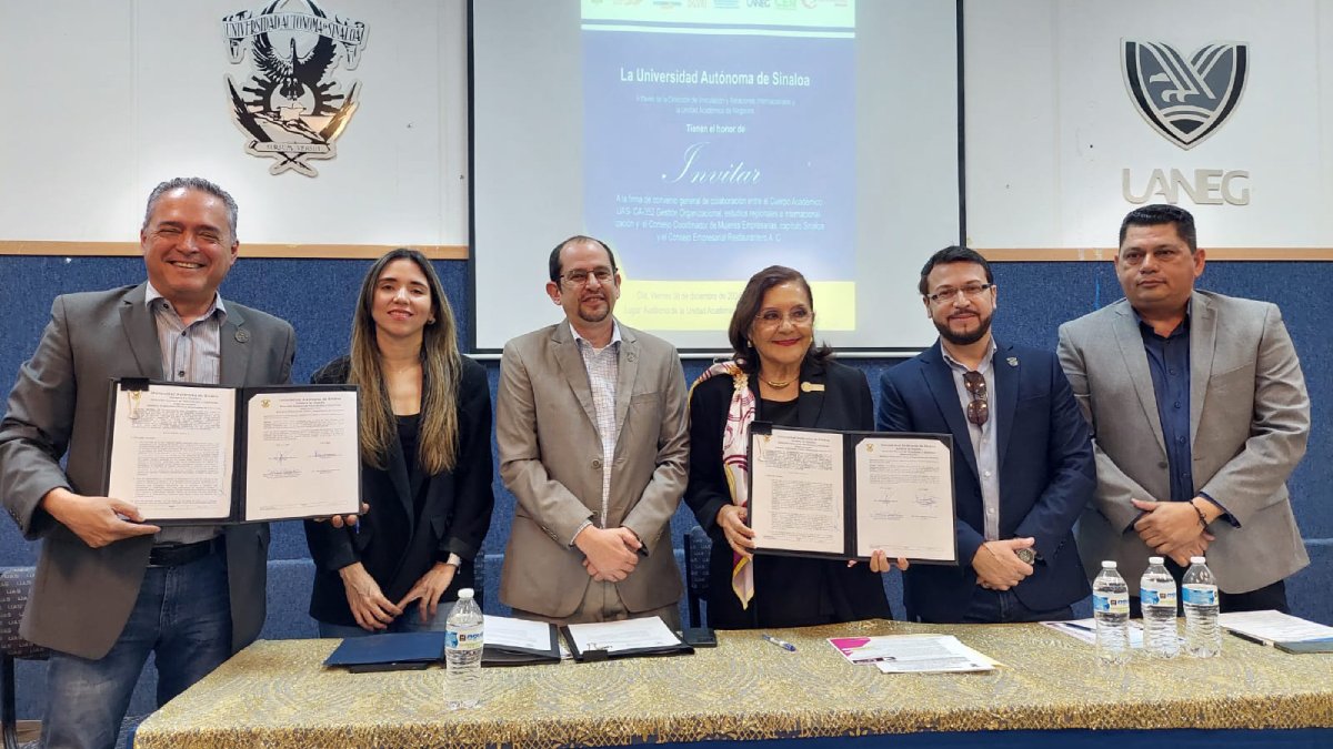 Firman convenio UAS, CER, CCME y UANEG con visión de futuro 2025