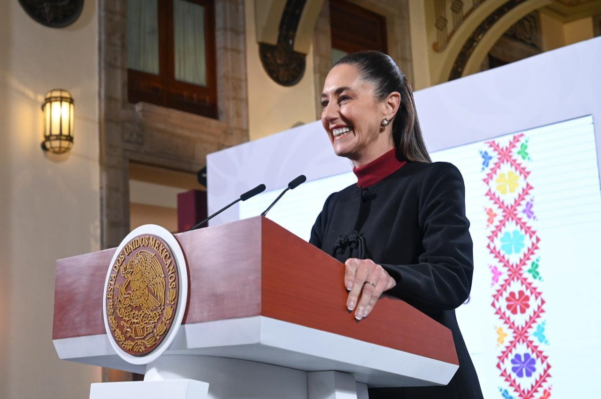 Claudia Sheinbaum envía mensaje de esperanza para el Año Nuevo 2025