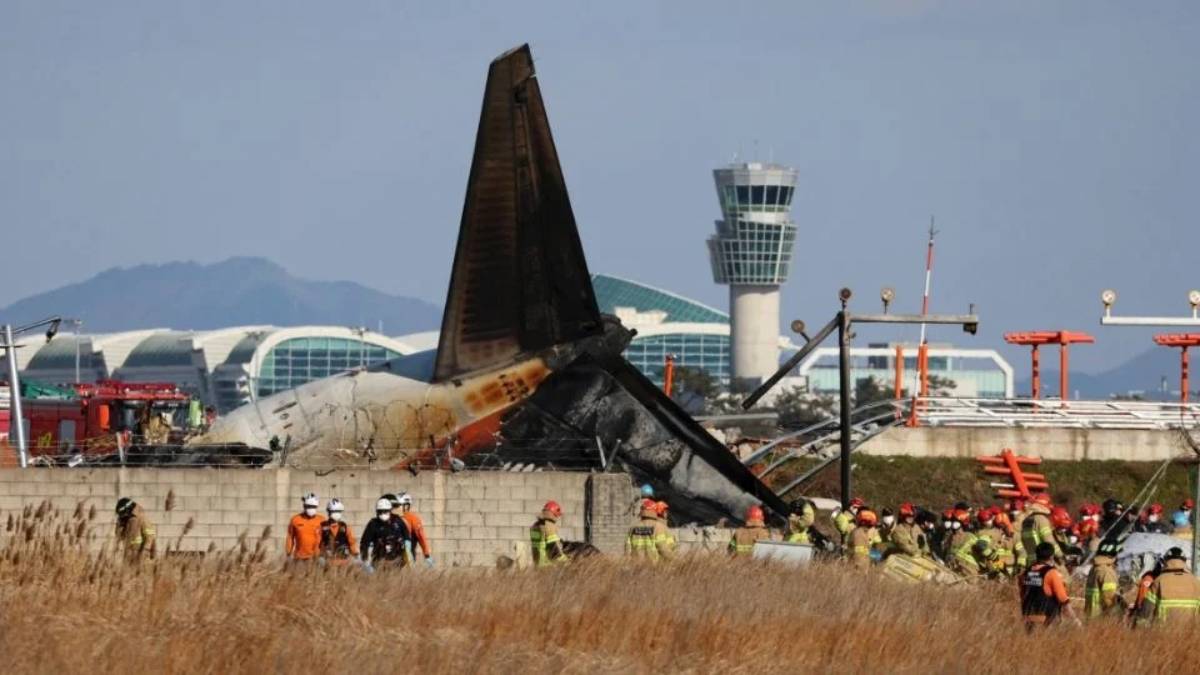 Trágico accidente aéreo en Aeropuerto de Muan, en Corea del Sur, deja 179 muertos y 2 sobrevivientes