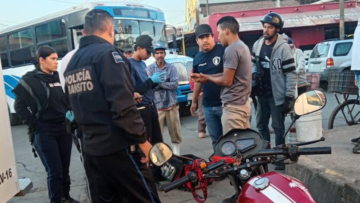 Motociclista resulta lesionado luego de un choque contra una camioneta en Villa Unión