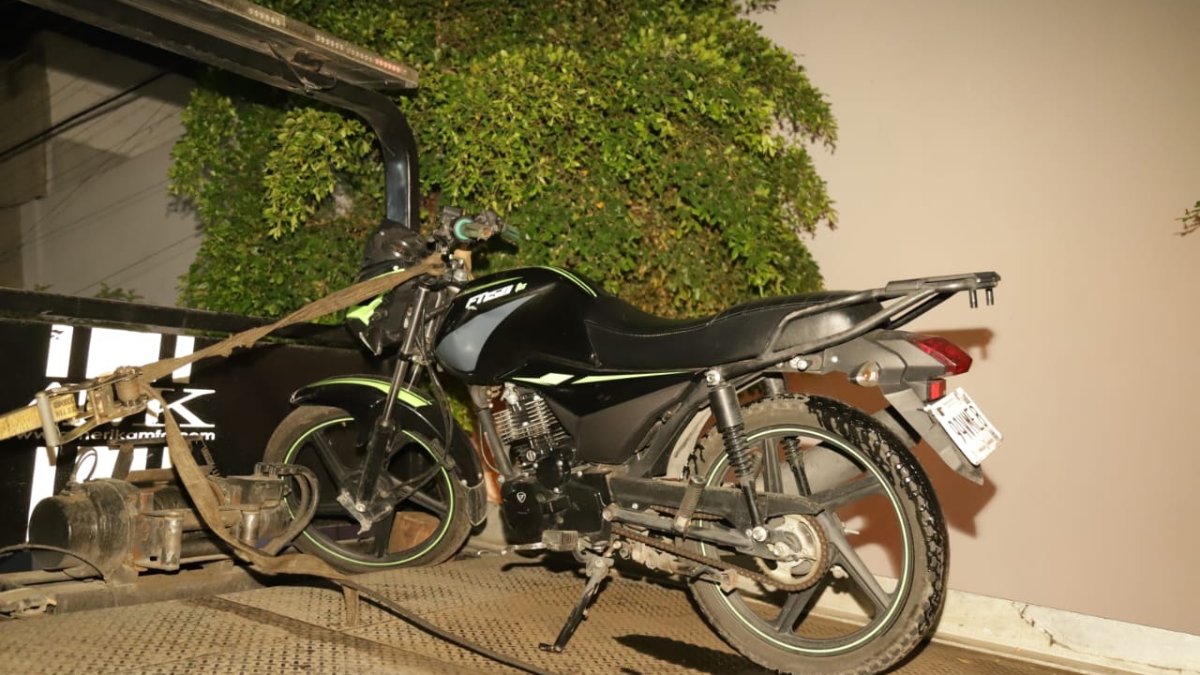Accidente de motocicleta deja a un joven estudiante gravemente herido en Mazatlán