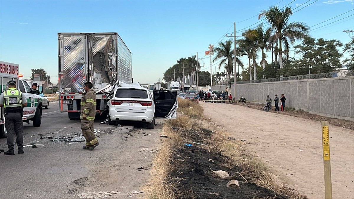 Jesús Oviel es quien murió tras chocar contra un tráiler en la carretera México 15 en Guasave