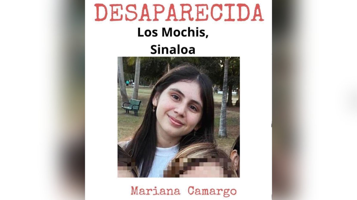 Activan Alerta Amber para localizar a la joven Mariana Camargo, desaparecida en Los Mochis
