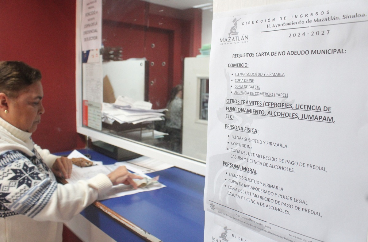 ¡Apúrale! Últimos días para aprovechar descuentos en el Predial e ISAI en Mazatlán