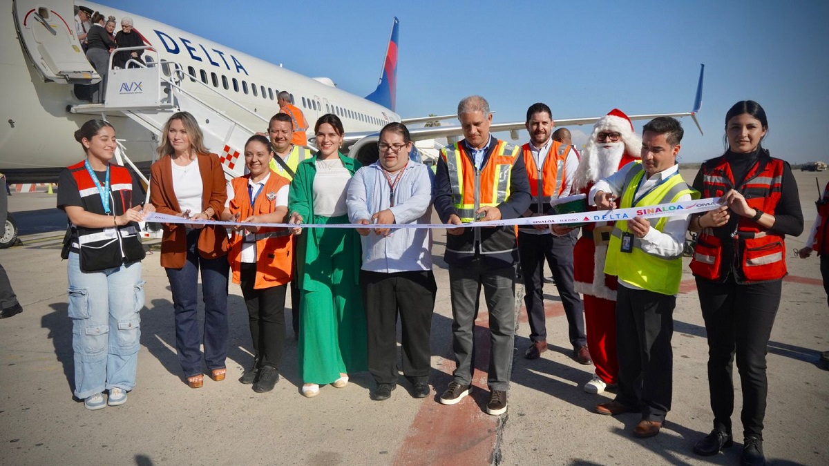 Delta Airlines regresa a Mazatlán después de cinco años
